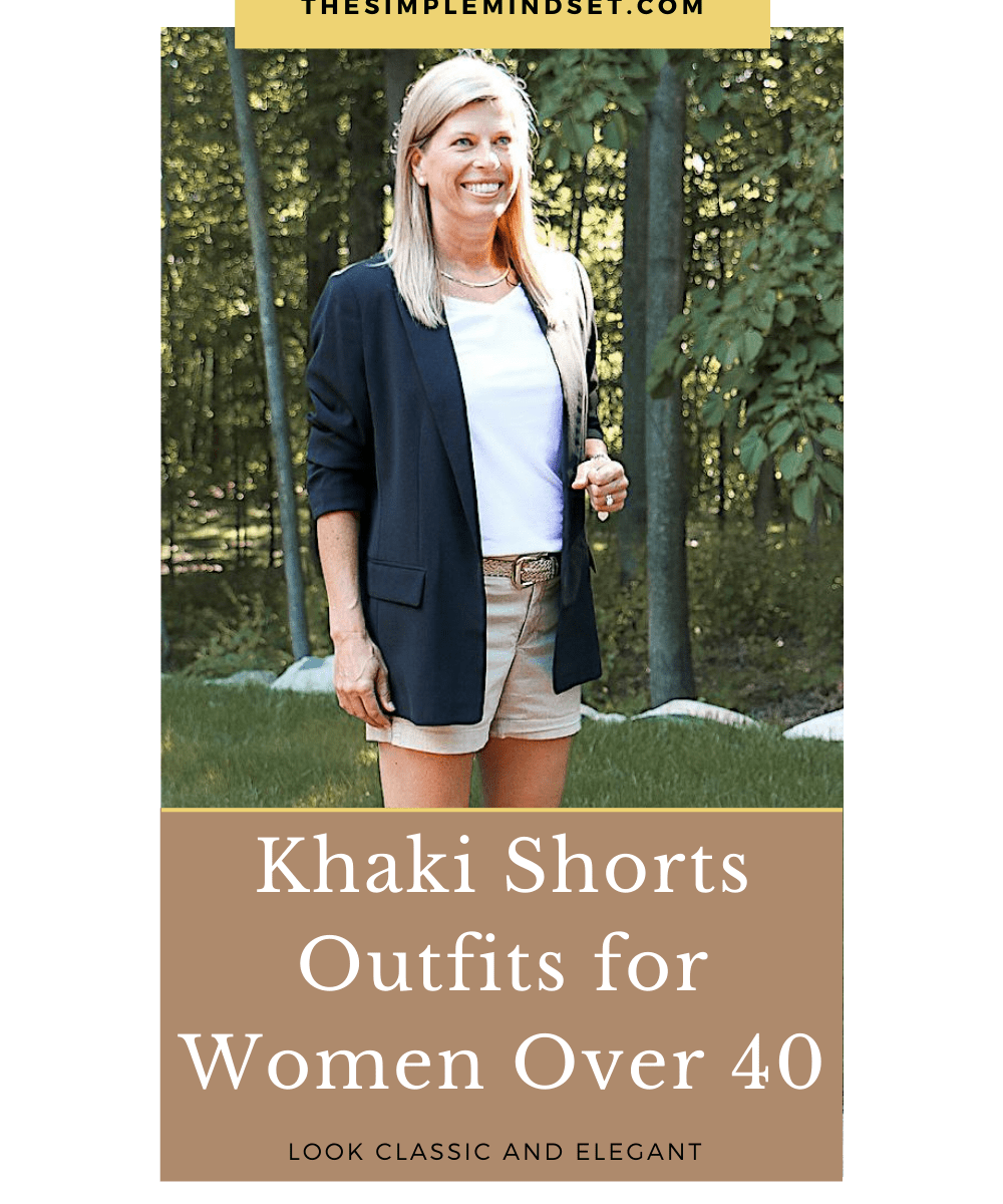 khaki shorts outfit womens