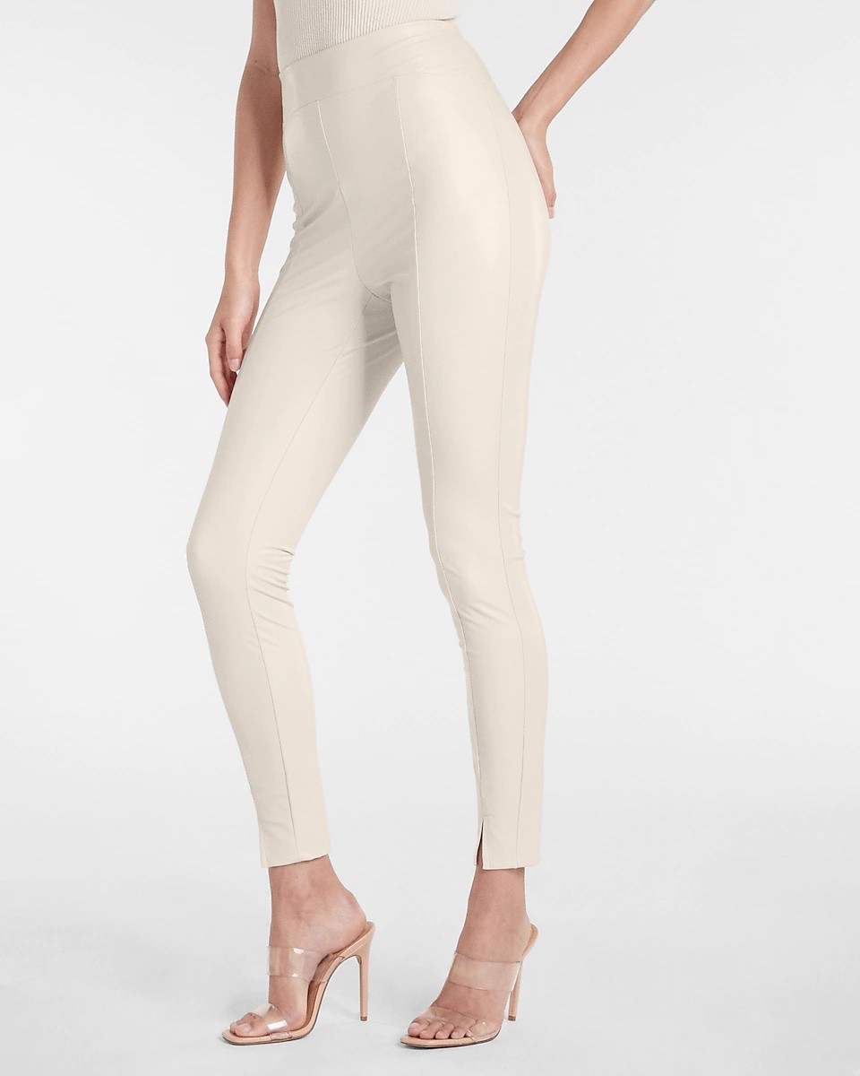 Null | Charcoal leggings, Cream colored leggings, Distressed leggings-sonthuy.vn