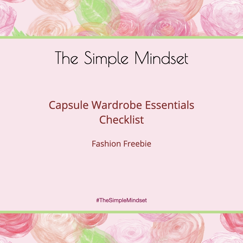 Capsule Wardrobe Essentials Checklist