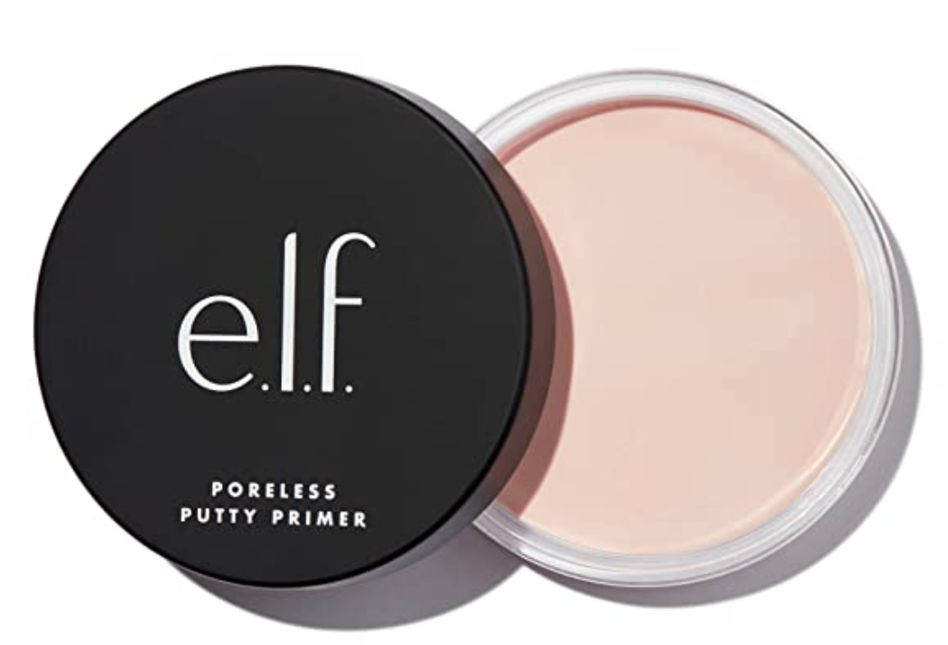 ELF Poreless Putty Primer 5 minute makeup tutorial