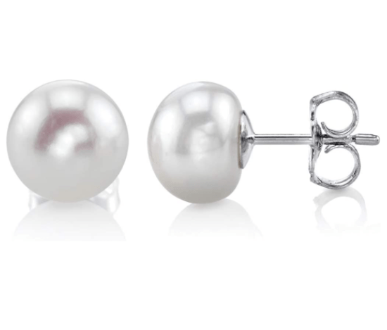 freshwater pearl stud earrings