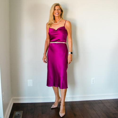 Slip Dress Outfits for Work or Play | Women over 50