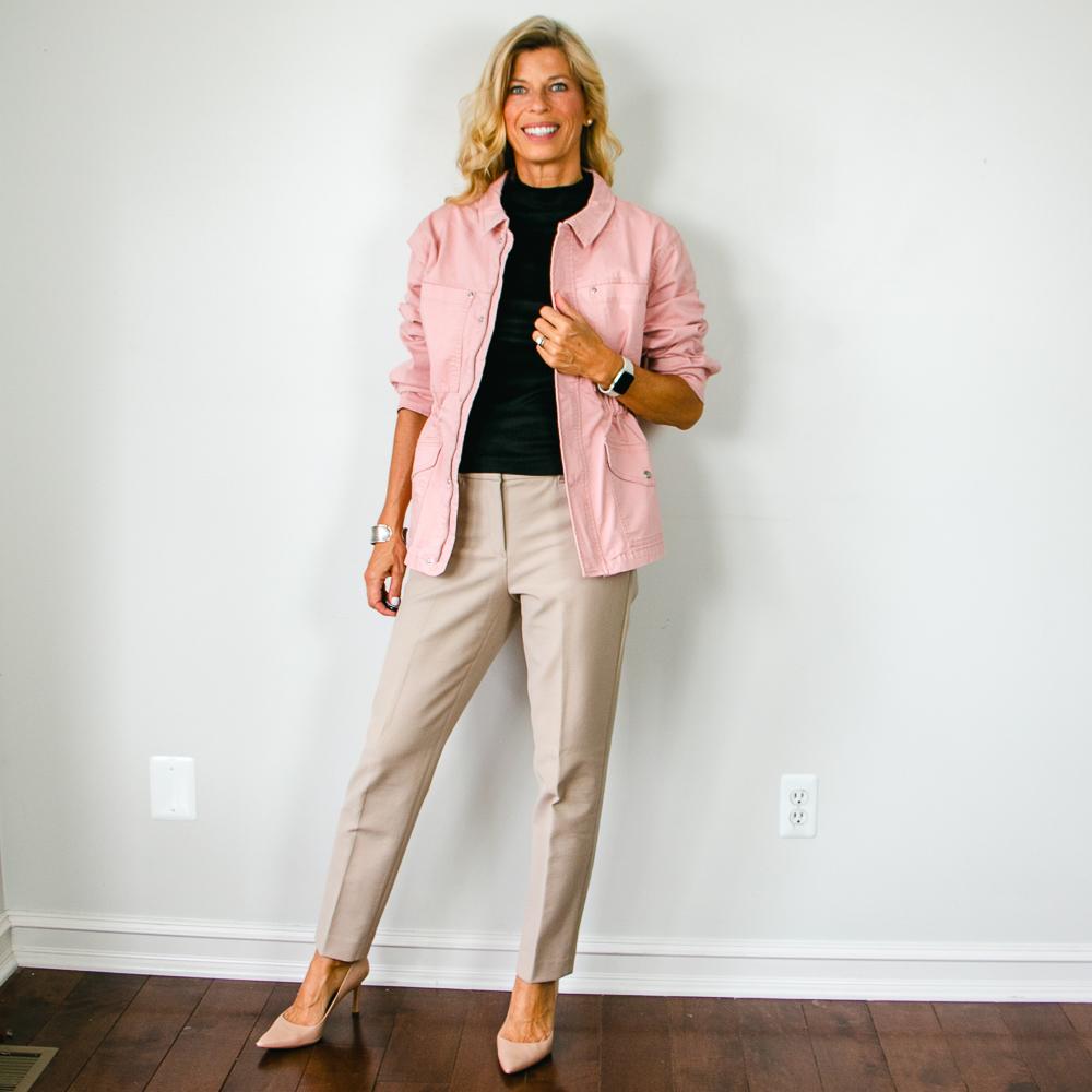 Utility Jacket Outfit for the Office