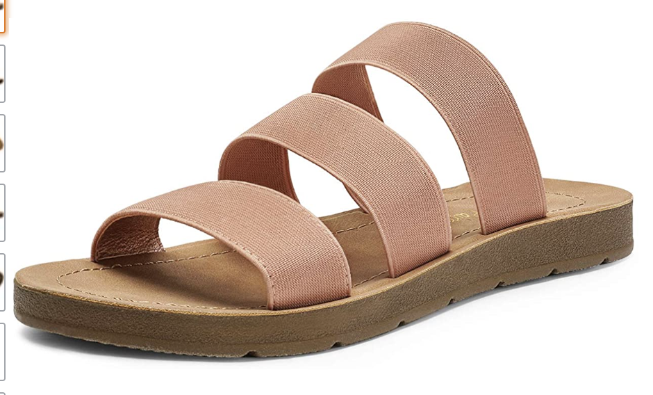 Pink Nude sandals for summer