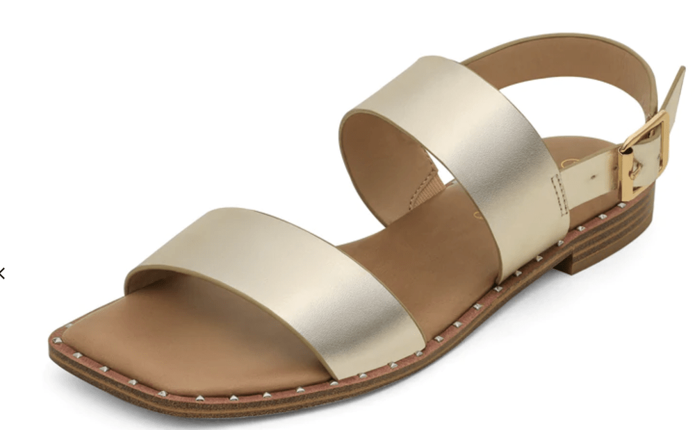Dream Pairs Gold Flat Sandals for Summer
