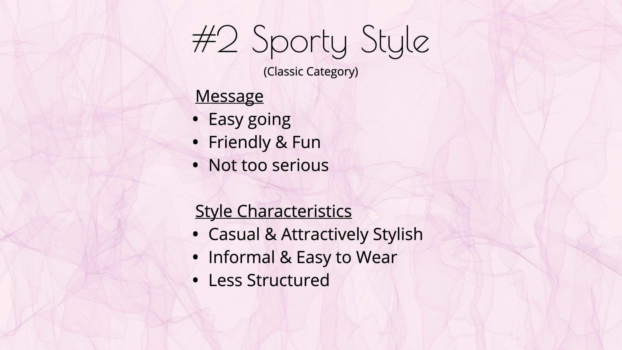 Sporty Style Aesthetic