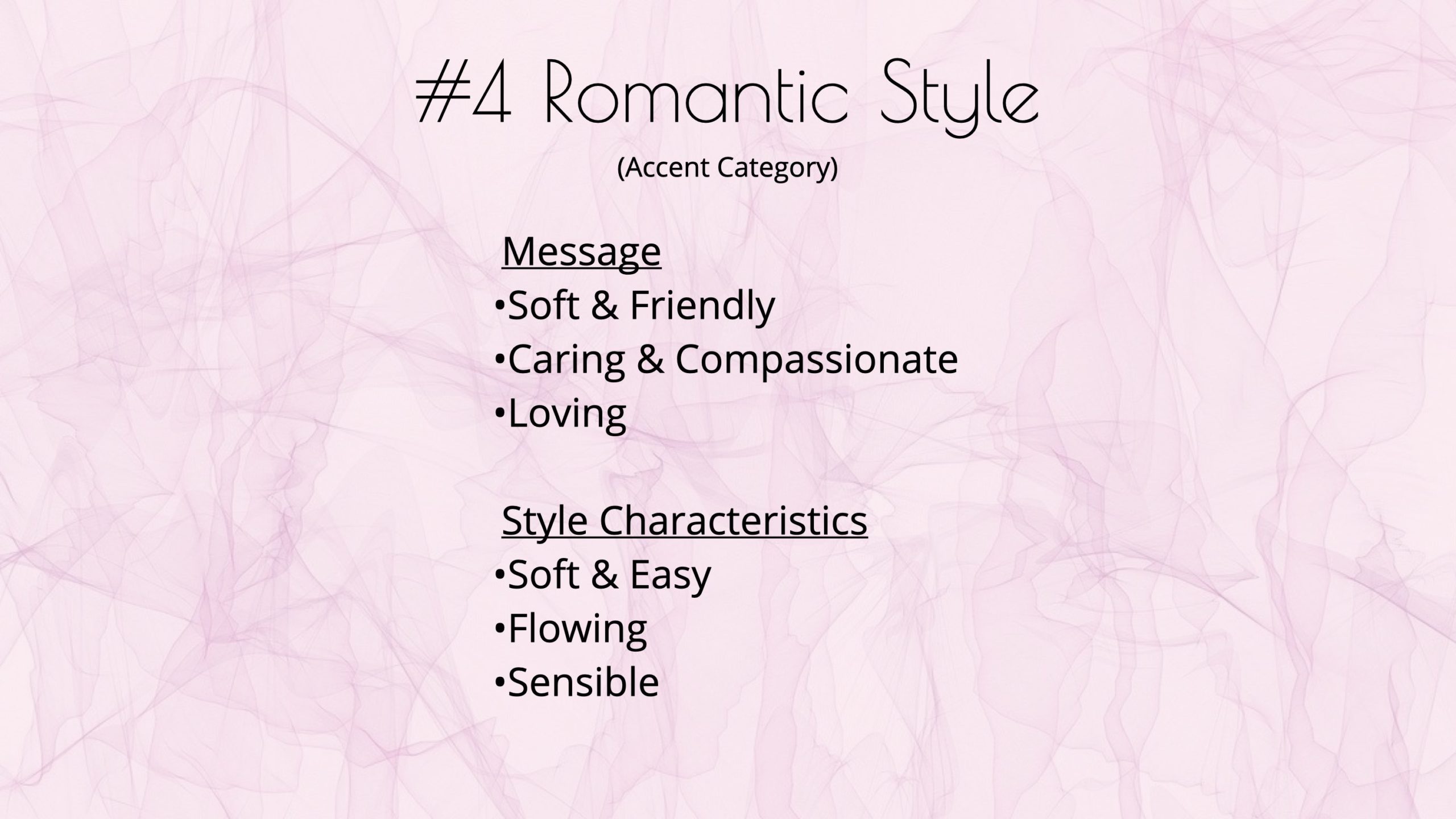 Romantic Style Aesthetic